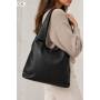 - CZARNA TOREBKA SKÓRA NATURALNA SHOPPER BAG