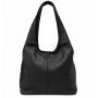 - CZARNA TOREBKA SKÓRA NATURALNA SHOPPER BAG