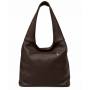 - CZEKOLADOWA TOREBKA SKÓRA NATURALNA SHOPPER BAG