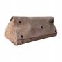 - BORSE IN PELLE Cappuccino zamszowa torebka kuferek shopper XL taupe