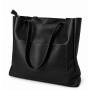 - CZARNA TOREBKA SKÓRA NATURALNA SHOPPER BAG