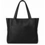 - CZARNA TOREBKA SKÓRA NATURALNA SHOPPER BAG