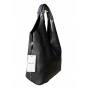 Czarna torebka Shopper torebka A4 worek klasyczna torba MaxFly