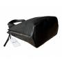Czarna torebka Shopper torebka A4 worek klasyczna torba MaxFly