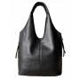 Czarna torebka Shopper torebka A4 worek klasyczna torba MaxFly
