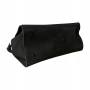 - BORSE IN PELLE Czarna zamszowa torebka kuferek shopper XL