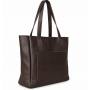 - CZEKOLADOWA TOREBKA SKÓRA NATURALNA SHOPPER BAG