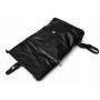 - PAOLO BAGS Czarny Plecak Damski Vintage Eko Skóra Modny Plecak Miejski A4