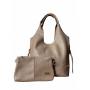 - HIT - TAUPE TOREBKA SKÓRA NATURALNA SHOPPER A4 TORBA SKÓRZANA