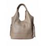 - HIT - TAUPE TOREBKA SKÓRA NATURALNA SHOPPER A4 TORBA SKÓRZANA