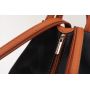 -30% WŁOSKI SKÓRZANY CZARNY + CAMEL MODNY PLECAK z kieszonkami