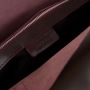 -25% Włoska A4 klasyczna bordowa wino skórzana torebka SKÓRA NATURALNA półmatowa shopper bag