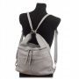 -25% czarna torebka plecak worek Gallantry 2w1 A4 torba