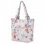 KWIATY włoska torebka Vera Pelle shopper w kwiaty HIT