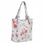 KWIATY włoska torebka Vera Pelle shopper w kwiaty HIT