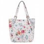 KWIATY włoska torebka Vera Pelle shopper w kwiaty HIT