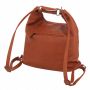 -25% camel ruda torebka plecak worek Gallantry 2w1 A4 torba