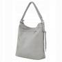 -20% SZARA TOREBKA ZE SKÓRY WOREK SHOPPER SKÓRA A4