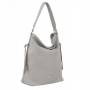 -20% SZARA TOREBKA ZE SKÓRY WOREK SHOPPER SKÓRA A4